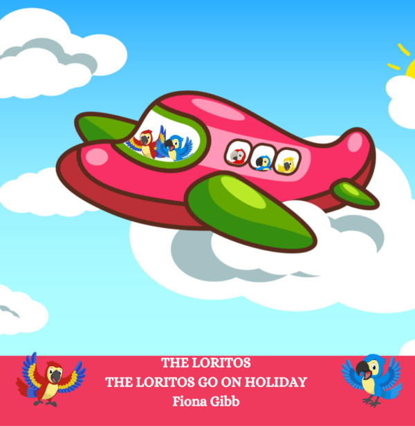 children's short story about friendly parrots flying for the first time